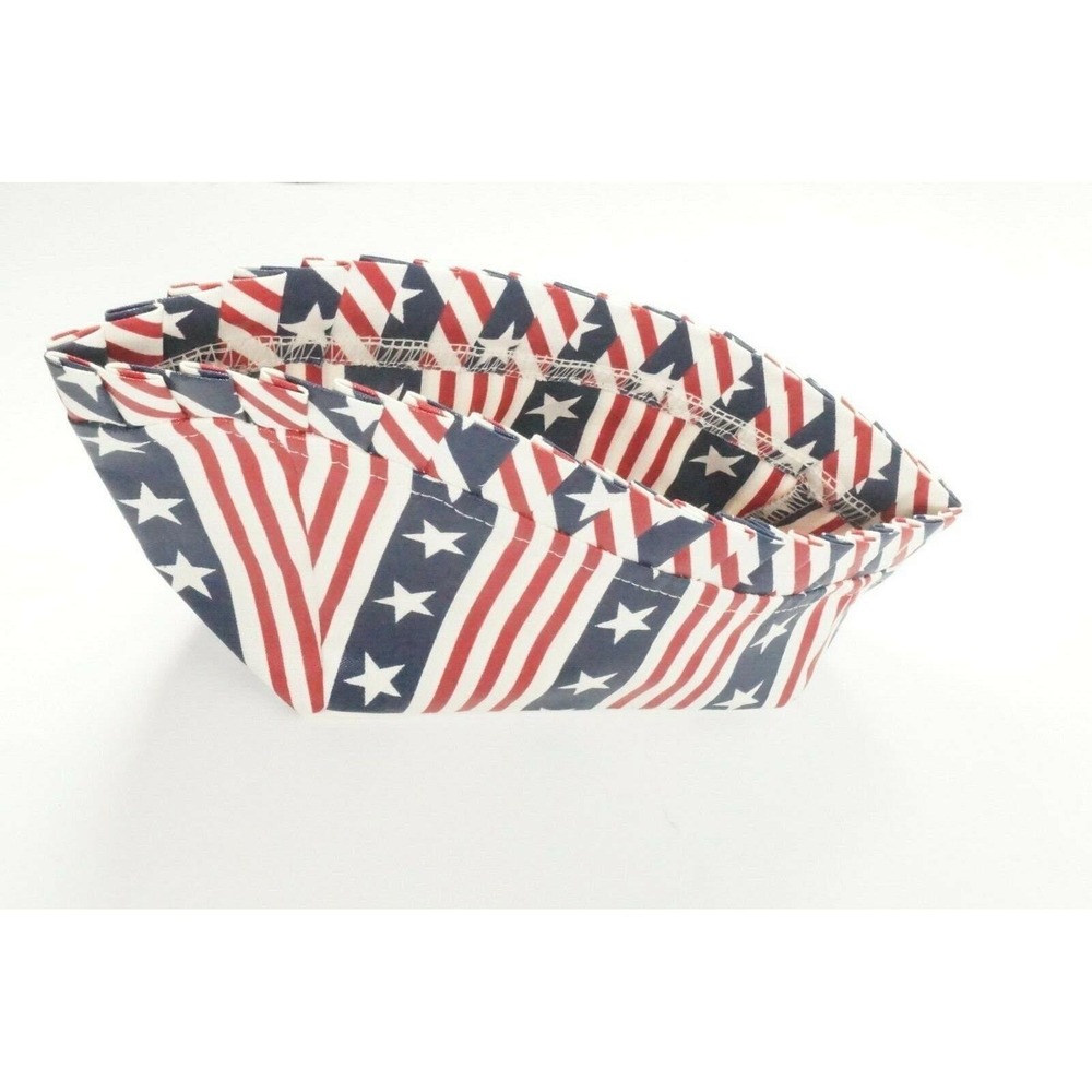 Longaberger All American 1996 Summertime Liner #28908 Stars & Stripes Retired - Picture 4 of 6